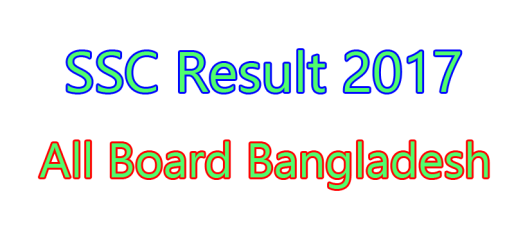 SSC Result 2017,all board SSC Result 2017